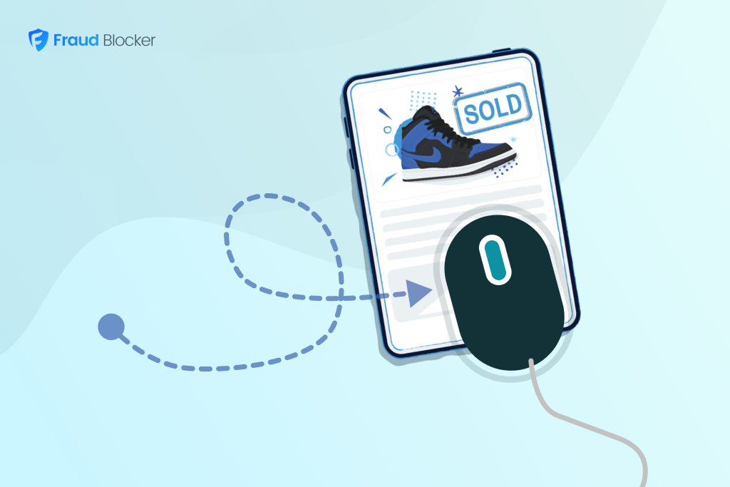 Mouse movement tracking for click fraud detection